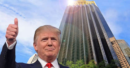 Дональд Трамп и Трамп-тауэр