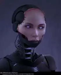 Девушка киборг