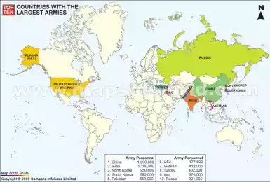 Крупнейшие армии мира