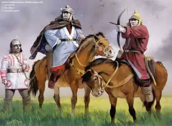 Гунны и германцы 5-6 века