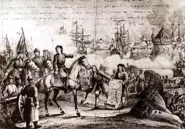 Русской армией предпринят первый штурм Азова