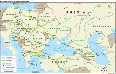 Трубопроводы в обход Босфора