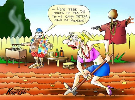 Арба с мигалкой