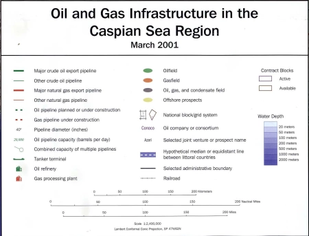 Описание инфраструктуры Каспия
