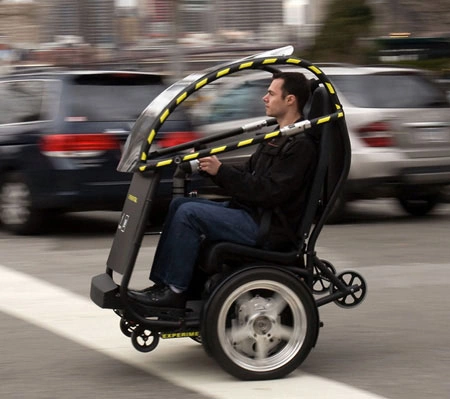 Создан 2-колесный автомобиль