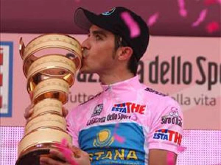 Контадор выиграл «Джиро д'Италия»